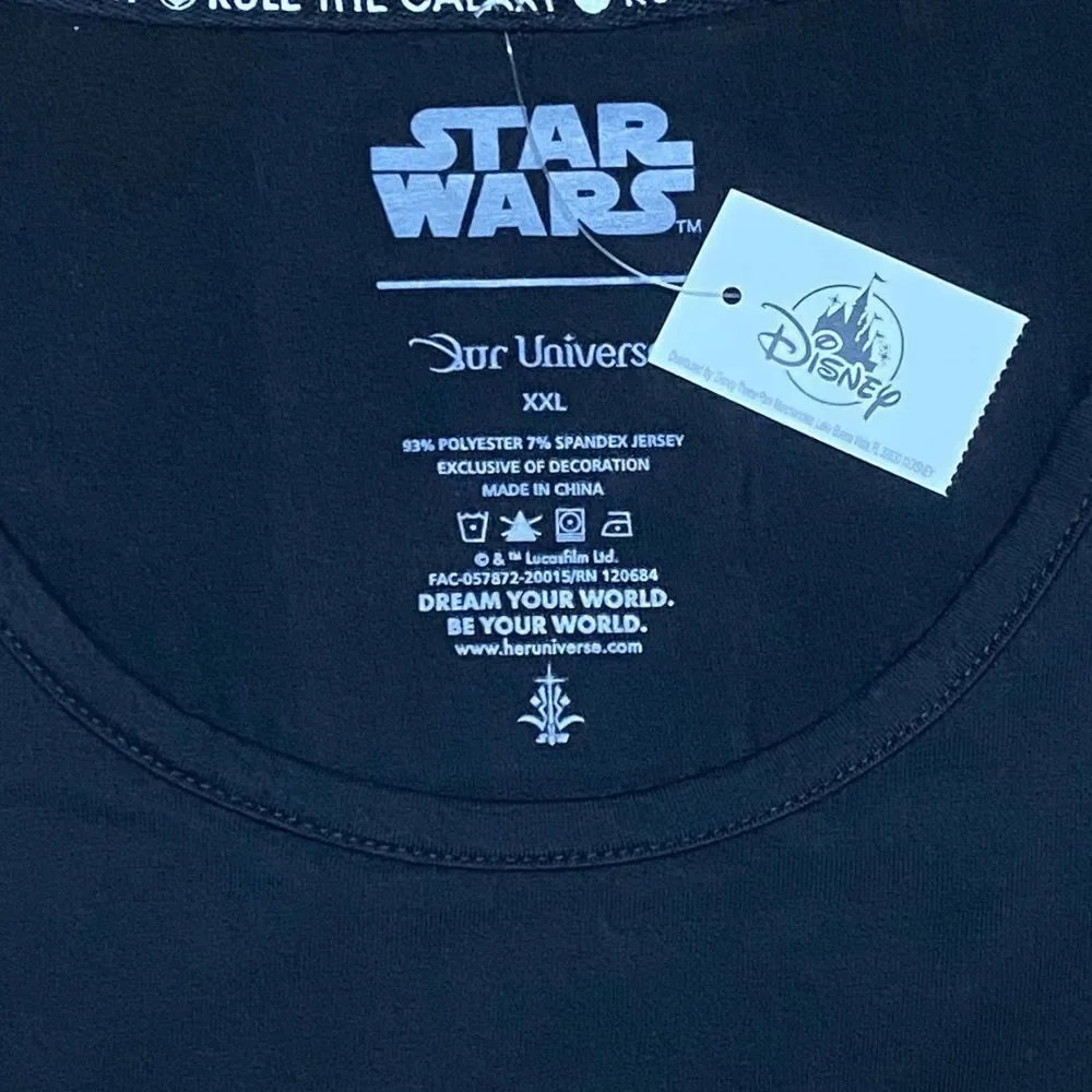 Star Wars Top Adult XXL Galaxy Logo Tank by Our‎ Universe Unisex